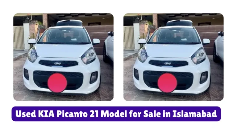 Used KIA Picanto 2021 Model for Sale in Islamabad