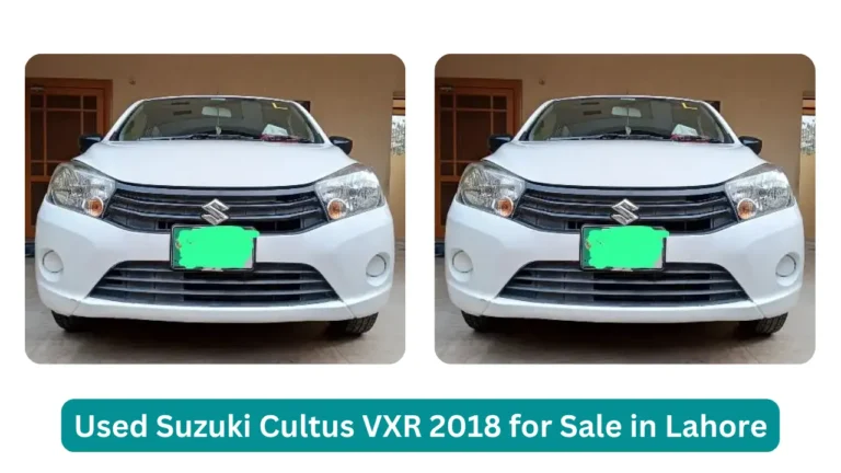 Used Suzuki Cultus VXR 2018 for Sale in Lahore