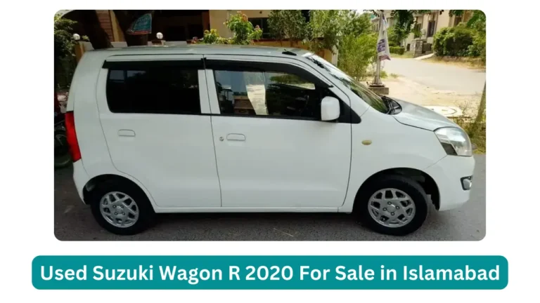 Used Suzuki Wagon R 2020 For Sale in Islamabad