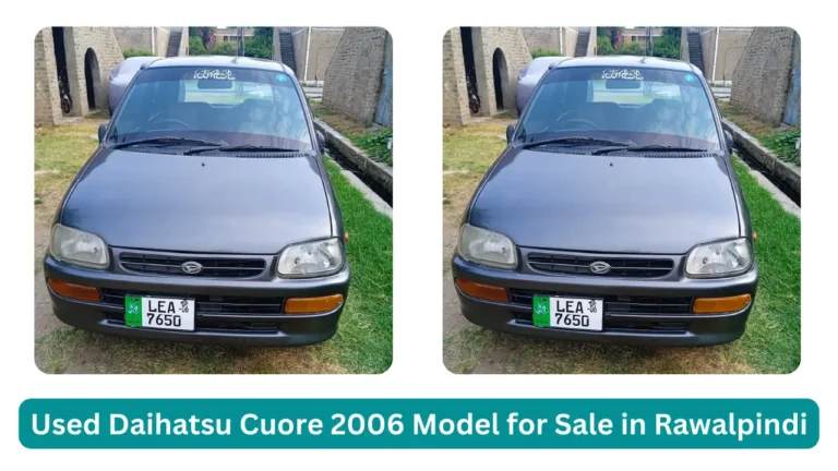 Used Daihatsu Cuore 2006 Model for Sale in Rawalpindi